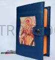 Prezent dla księdza, ojca, brata, zakonnika, zakonnicy, okładka na brewiarz kapłański, liturgie godzin, etui, futerał skórzany.JPG