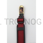 Pasek do gitary (krawat) - kolor bordowy