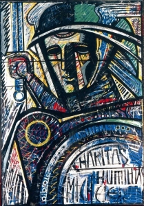 Ikona Archanioł Michał 40x30 Kiko 