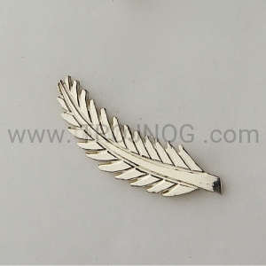 Broszka, ze srebra, do marynarki - wzór Palma zwycięstwa, spinka