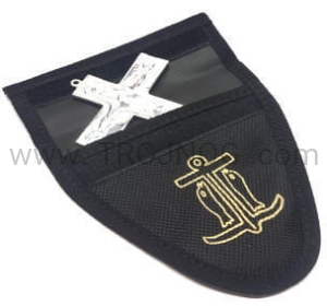 Opakowanie - kieszonka na krzyż Traditio z nadrukiem, etui, futerał