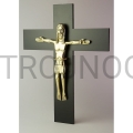 100 krzyz na sciane drewniany z pozlacana figura chrystusa czarny.jpg