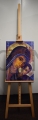 Podstawa pod ikone madonna drogi neokatechumenalnej 50 x 70 trojnog, stojak rozsuwana skladana solidna.JPG