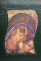 etui na biblię jerozolimską, ze skóry zapinane z ikona madonna drogi neokatechumenalnej.JPG