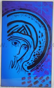 Ikona Madonna del Silenzio 30x20