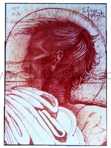 Ikona prorok Eliasz 40x30 cm Kiko Arguello