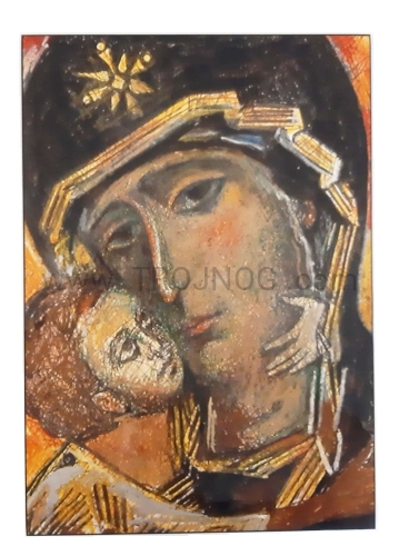 Wizerunek Maryi z dzieciątkiem Jezus - Madonna 2008r autorstwa kiko arguello .jpg