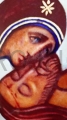 Zdjecie Jezusa Chrystusa z krzyża, Jezus na kolanach Maryi, Pieta w kolorze Kiko Korona misteryjna.jpg