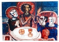 pascha ostatnia wieczerza kiko arguello kubizm, wspolnota komunia, eucharystia.jpg