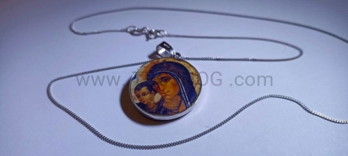 lancuszek ze srebra do krzyzykow i medalikow srebrnych długi 50 cm elegancki delikatny na prezent (4).jpg