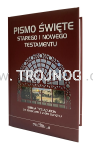 Pismo Święte ze zdjęciami z ziemi świętej i okolic biblijnych Jerozolimy