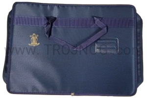 Opakowanie dla prezbitera na albę i ornat - niebieski duże etui, torba 50cm