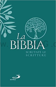 Nowa Biblia do skrutacji "La BIBBIA scrutate le scritture", wydanie włoskie, miekka okładka