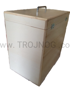 Opakowanie na zestaw - kielich przewodniczącego i patenę, skrzynka, futerał