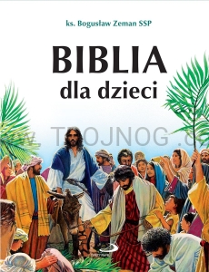 Biblia dla dzieci - duży format (27 cm), twarda okładka 60 opowiadań