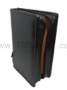 Okładka na liturgię godzin, etui na brewiarz czarna, wszystkie tomy, eco-skóra, futerał