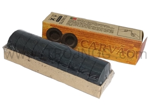 Węgielki do użytku domowego, niski poziom dymienia, długi czas palenia, 33 mm