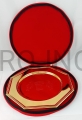 opakowanie ochronne na patene neokatechumenalna etui futerał do przechowywania elegancki czerwony.jpg