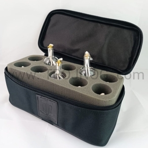Zestaw futerał z ampułkami, zestaw 10 ampułek do menory, do transportu i przechowywania