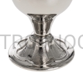 Lavabo-Set, Krug, Engel, mit einem Teller und einer Schüssel zur Reinigung, Hände, Lavabo, dekorativ, Krug zur Reinigung, Gefäße, liturgisch, Krug, für Wasser, vernickelt, geschnitzter Engel.jpg