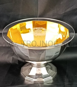 Palka okrągła z plexi na duży kielich eucharystyczny grawerowane