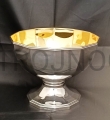 Zwölfseitiger Kelch, für die Feier der Eucharistie, Messe, außen versilbert, innen mit 24-karätigem Gold vergoldet, für große Versammlung, Neokatechumenat, hochwertig, liturgische Ausstattung, Zubehör.jpg