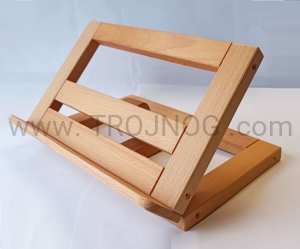 Pulpit, ambonka pod Biblie, mszał, brewiarz, na laudesy, na stół, regulowana 32x19cm