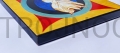 ikonka drewniana 11cm, pantokrator, Jezus Chrystus pantokrator, zbawiciel, ikona, kiko, na desce, korona misteryjna, perugia.jpg