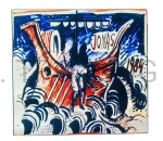 Ikonka drewniana Jonasz, 15 x 15 cm, Kiko Arguello