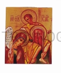 Ikonka Święta Rodzina z Rio 10x8 cm mała na prezent