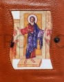 okładka skórzana, na liturgię godzin, brewiarz, kapłański, futerał, etui, z ikoną, droga, kk, neo, prezent, dla księdza, ojca, wejście przez drzwi zamknięte, wieczernik.jpg