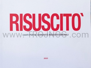 Śpiewnik Drogi Neokatechumenalnej 2023 - duży, język włoski, nowy układ stron