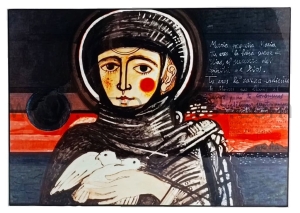 Ikona Madonna Spazio 40x30