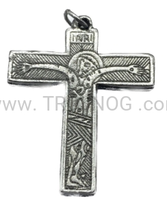 Krzyżyk rodzinny, Nowej Ewangelizacji, 2,8cm, z uszkiem do powieszenia