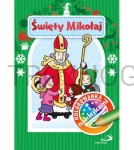 Kolorowanka "Święty Mikołaj", z naklejkami