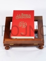 Biblia de Jerusalén, edición en italiano, roja, tiene muchas notas a pie de página, para devoluciones, oraciones, conversación con Dios, tapa dura.jpg