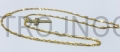 silver chain, gold-plated, delicate, curly, for a medallion, for a cross, around the neck, various lengths, silver, gilding, feminine, youthful, pattern, picture with a cross, traditio.jpg