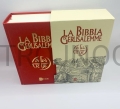 Bibbia di Gerusalemme, edizione in lingua italiana, rossa, con numerose note a piè di pagina, per ritorni, preghiere, conversazione con Dio, copertina rigida.jpg
