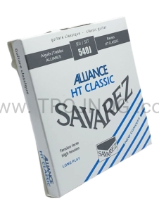Komplet strun Savarez 540J, do gitary klasycznej, Alliance BLU