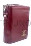 Okładka na włoską Biblię Jerozolimska, studio, etui, futerał, bordo