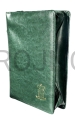 etui na biblie, Biblia Jerozolimska, wydanie włoskie, telata rossa, okładka zielona, biblia do skrutacji, medytacji, modlitwy, szukanie Boga, futerał, pozłacane tłoczenie.jpg