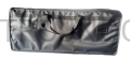 embalaje protector para cruz, para cruz de pie, cruz para salón, iglesia, cruz procesional, estuche, funda protectora, para transporte, para almacenamiento, cruz dorada, cierre de velcro ajustable en el interior, dos tubos por separado.jpg