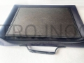 bolsa para una alba, color negro, embalaje para transportar el alba, material rígido, protege del sol, lluvia, viento, divisor interior para enrollar el alba, asa ergonómica, libreta de direcciones cosida e icono.jpg