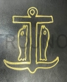 Funda para grabados, gofrado dorado, negro, con porta hojas, carpeta para grabados, A4, carpeta para anuncios, textos, funda para presentaciones, publicidad, carpeta.png