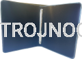 Umschlag für Gravuren, Goldprägung, schwarz, mit Blatthalter, Ordner für Gravuren, A4, Ordner für Ankündigungen, Texte, Umschlag für Präsentationen, Werbung, Ordner.png