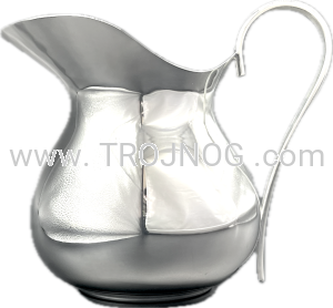 Dzbanek do Lavabo 10cm posrebrzany, lawabo, oczyszczenie.