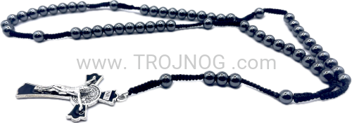 różaniec, 50 oczek, hematyt, zelazo, dla mężczyzny, młodzieńca, pobudzenie wiary, solidna jakosc, czarny, sznurek i kamien, elegancki.png