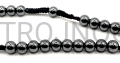 rosary, 50 points, hematite, iron, for a man, a young man, stimulating faith, solid quality, black, string and stone, elegant.jpg