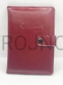 okladka na oremus, czasopismo, miesiecznik, futerał ochronny, etui, futerał, bordowy, elegancki, skorzany, wygodne zamkniecie.jpg