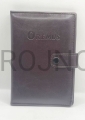 okladka na oremus, czasopismo, miesiecznik, futerał ochronny, etui, futerał, brazowe, eko skora, elegancki, skorzany, wygodne zamkniecie, tloczone logo.jpg
